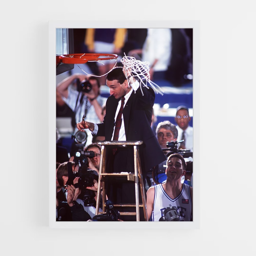 Poster Le Stratège du Basket – affiche Basketball (vue 3)
